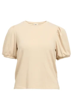 Camiseta manga abullonada