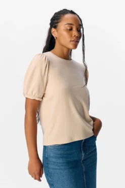 Camiseta manga abullonada