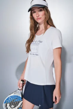 Camiseta manga corta blanca
