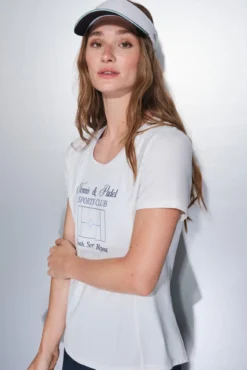 Camiseta manga corta blanca