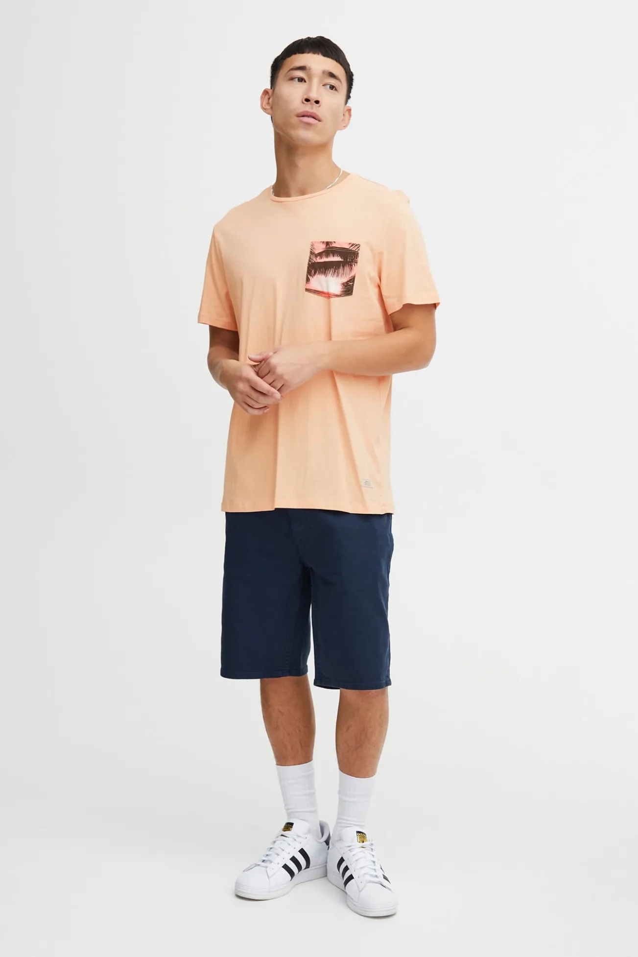 Camiseta Manga Corta - Bolsillo Estampado