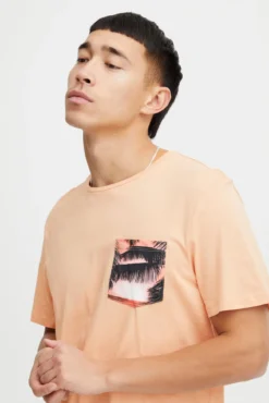 Camiseta Manga Corta - Bolsillo Estampado