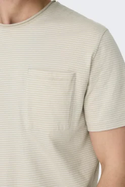 Camiseta manga corta bolsillo