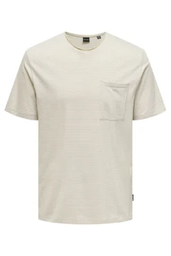 Camiseta manga corta bolsillo