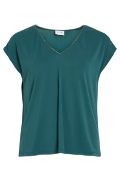 Camiseta manga corta con tencel