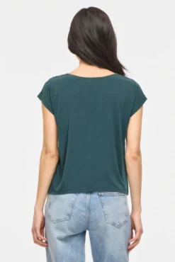 Camiseta manga corta con tencel