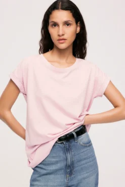 Camiseta manga corta de algodón orgánico