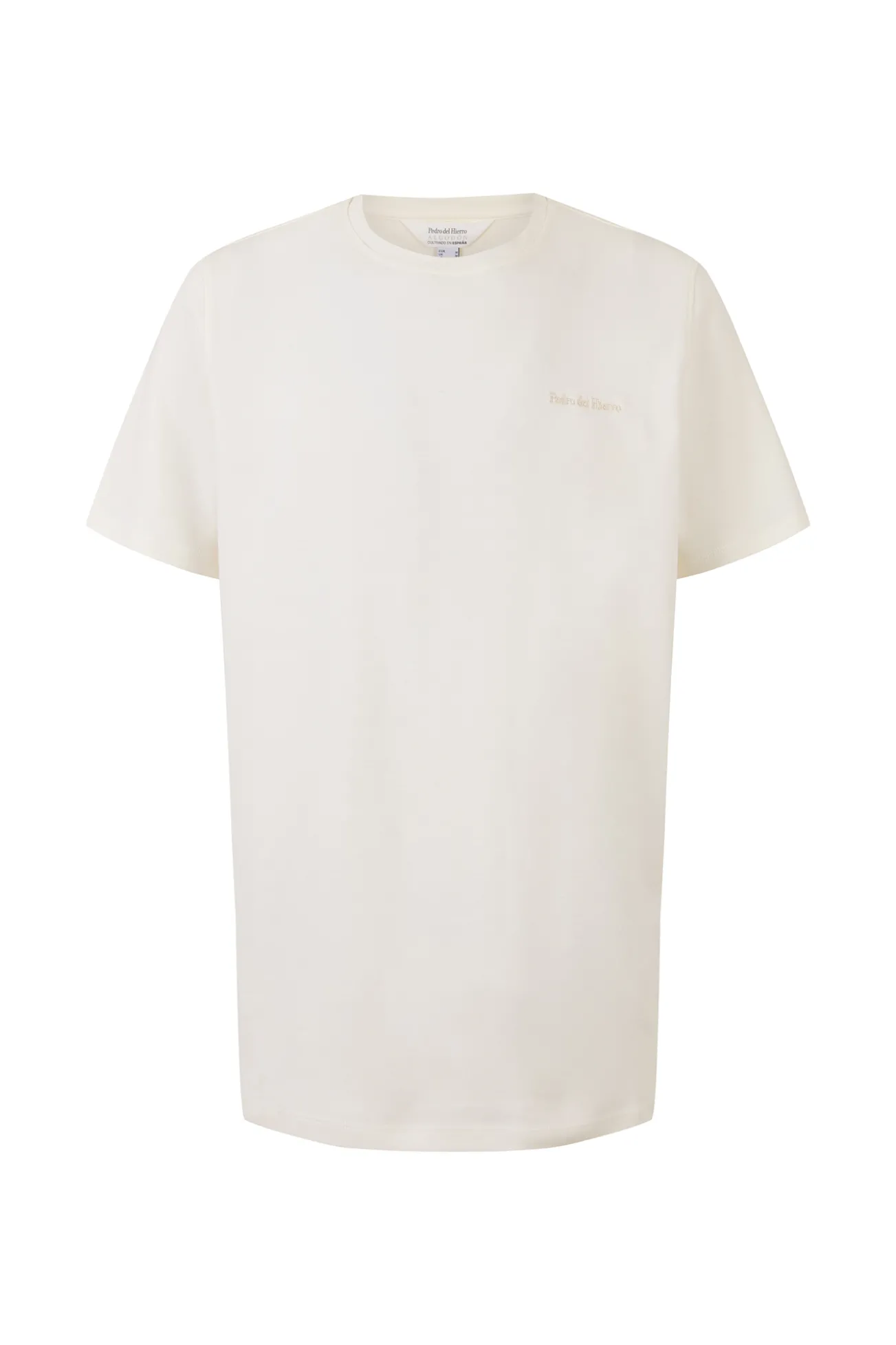 Camiseta manga corta de algodón español