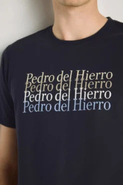 Camiseta manga corta estampada