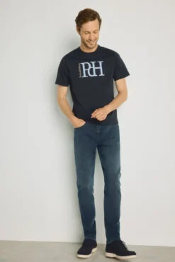 Camiseta manga corta estampada