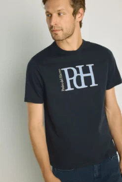 Camiseta manga corta estampada