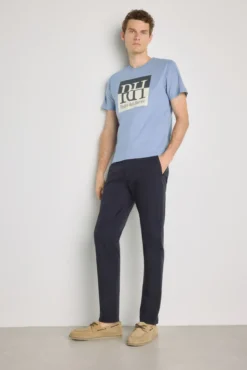 Camiseta manga corta estampada
