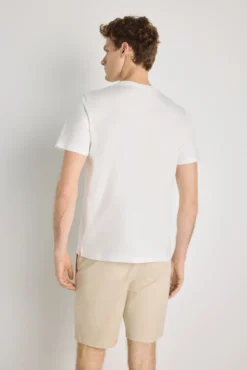 Camiseta manga corta estampada