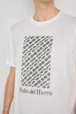 Camiseta manga corta estampada