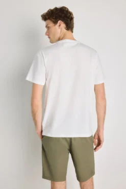 Camiseta manga corta estampada