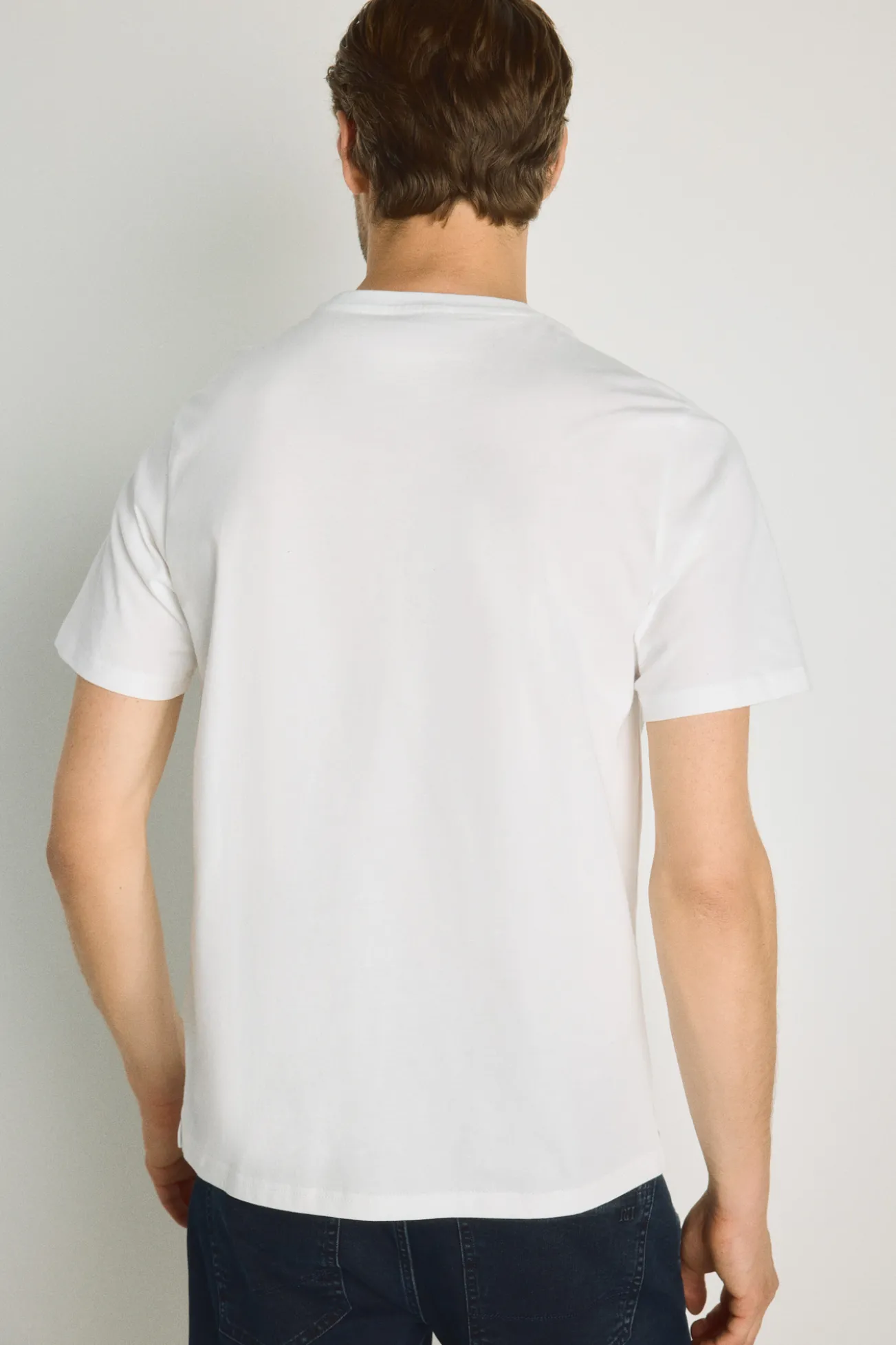 Camiseta manga corta estampada