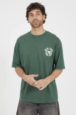 Camiseta manga corta estampada