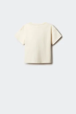 Camiseta manga corta estrella niña