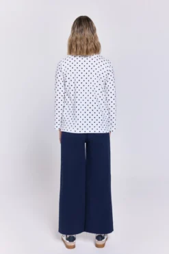 Camiseta manga francesa de algodon