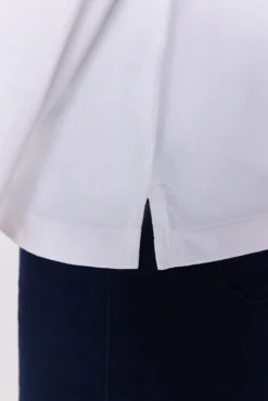 Camiseta manga francesa de algodon