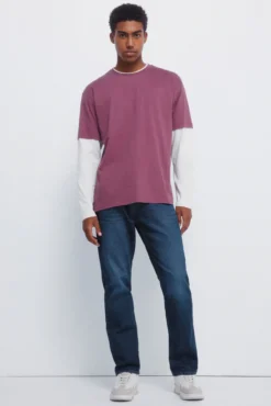 Camiseta manga larga doble