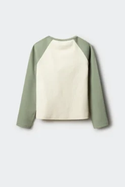 Camiseta manga larga rib niña