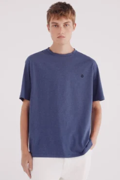 Camiseta microraya tejida