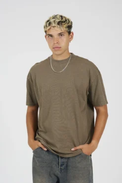 Camiseta oversize con manga corta