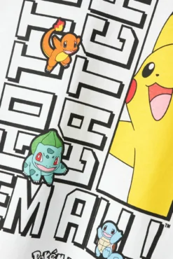 Camiseta Pokemon niño de algodón