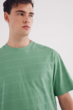 Camiseta raya piqué