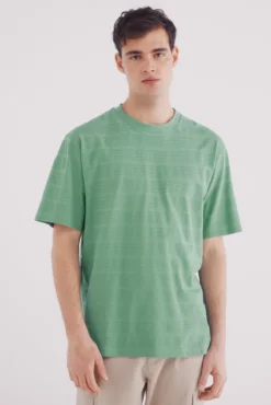 Camiseta raya piqué