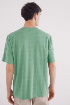 Camiseta raya piqué