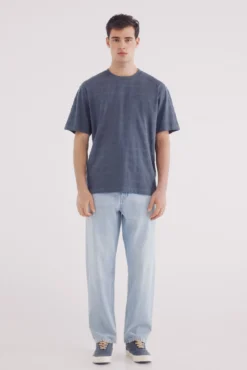 Camiseta raya piqué
