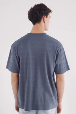 Camiseta raya piqué