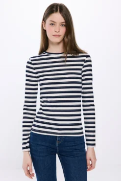 Camiseta rayas lurex