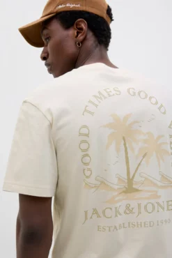 Camiseta slim backprint