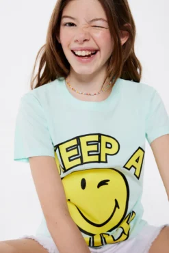 Camiseta Smiley niña