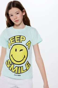 Camiseta Smiley niña