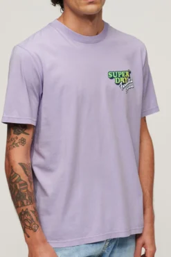 Camiseta suelta Neon Travel