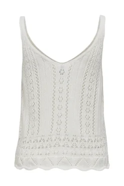 Camiseta tirantes de crochet
