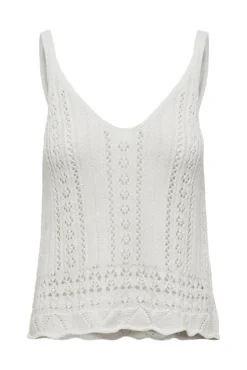Camiseta tirantes de crochet