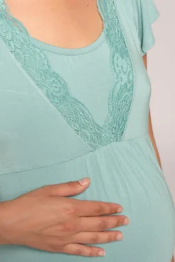 Camisón lactancia manga corta