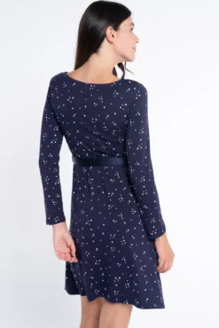 Camisón lactancia m/l estampado copos