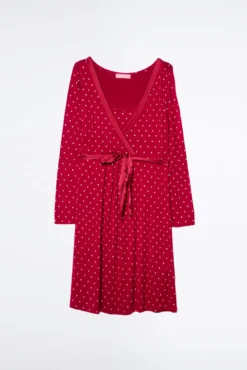 Camisón lactancia m/l estampado corbater