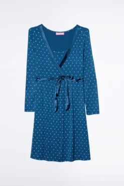 Camisón lactancia m/l estampado corbater