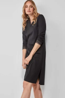 Camisón largo detalle encaje