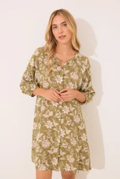 Camisola flores viscosa