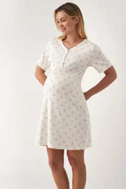 Camisola maternal manga corta