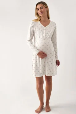 Camisola maternal manga larga