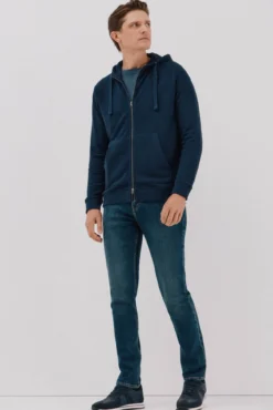 Cardigan con capucha